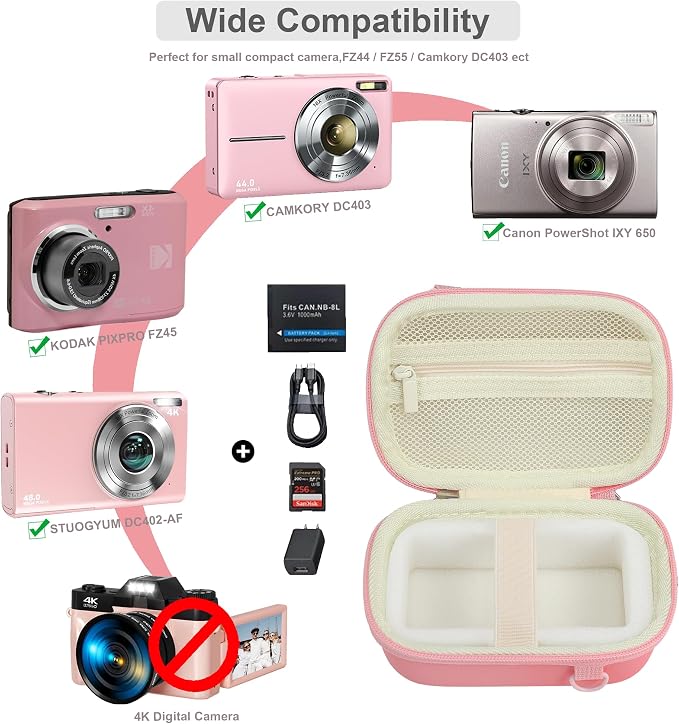 Leayjeen Hard Shockproof Digital Camera Case - Image 3
