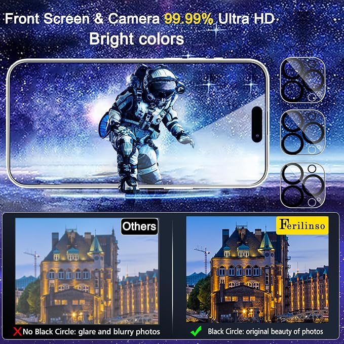 Ferilinso 3 Pack Screen Protector - Image 6