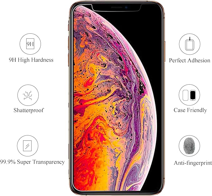 Ailun Screen Protector for iPhone 11 Pro Max/iPhone Xs Max 3 Pack 6.5 Inch - Image 3