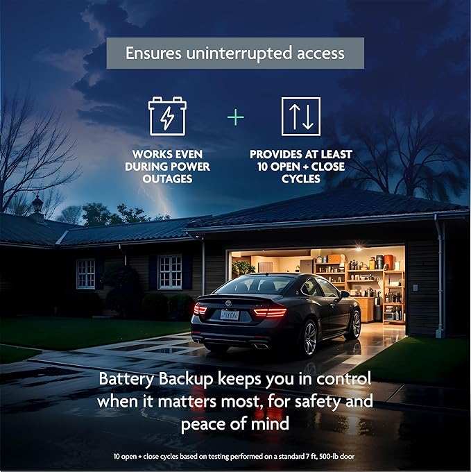 Chamberlain Garage Door Opener 3/4 HP Belt Drive myQ Garage Door Opener - Image 4