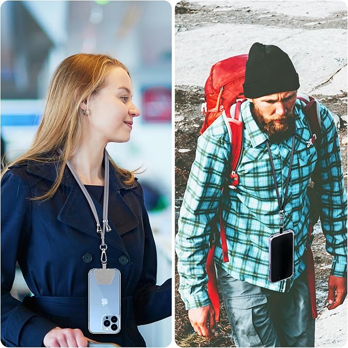 CACOE Phone Lanyard 2 Pcs-2 Pcs Adjustable Neck Strap, Universal Crossbody - Image 6