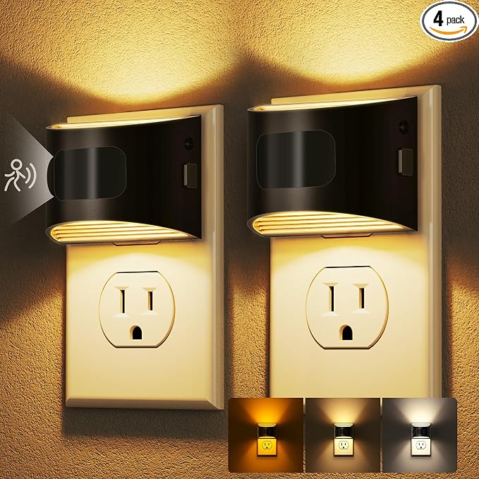 DORESshop LED Night Light, Night Lights Plug into Wall, 3 Color Temperatures by DORESshop