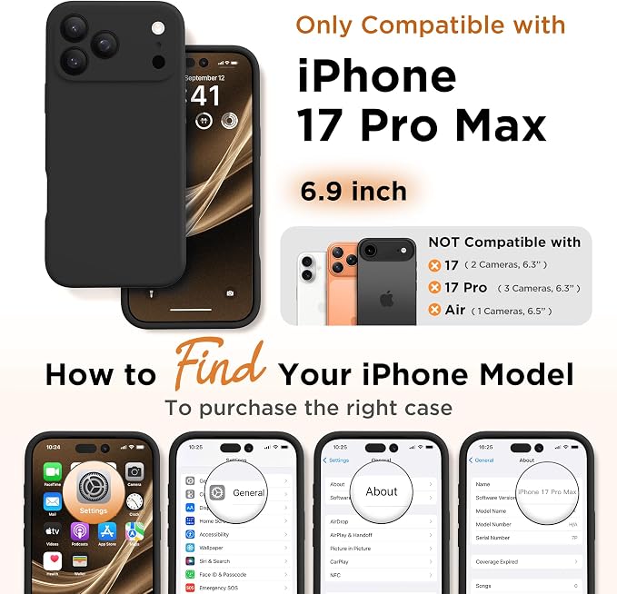GolbinBox Magnetic for iPhone 17 Pro Max Case, Compatible - Image 2