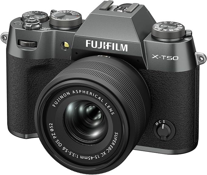 Fujifilm X-T50 Mirrorless Digital Camera XC15-45mmF3.5-5.6 OIS PZ Lens Kit - Image 2