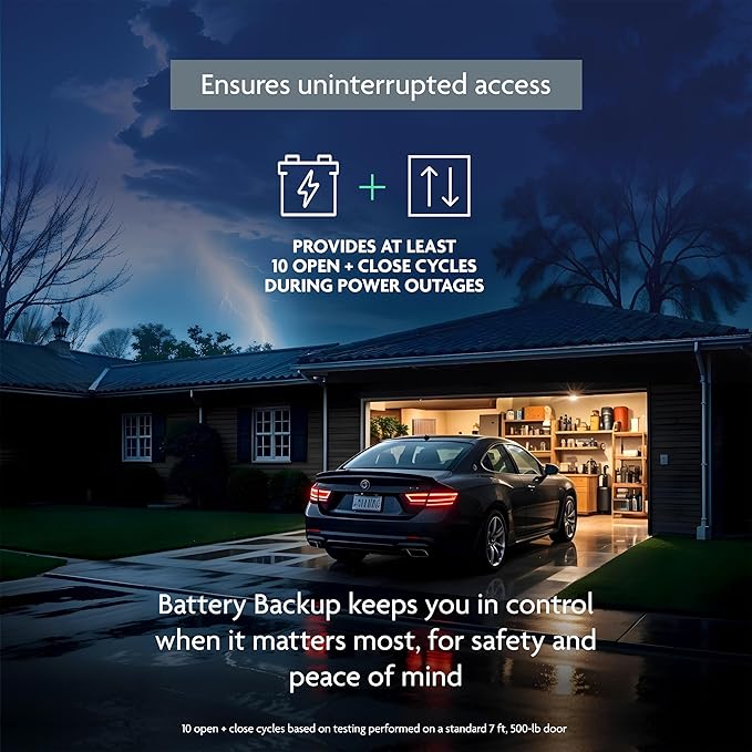 Chamberlain 1 HP Belt Drive Smart Garage Door Opener - Image 4