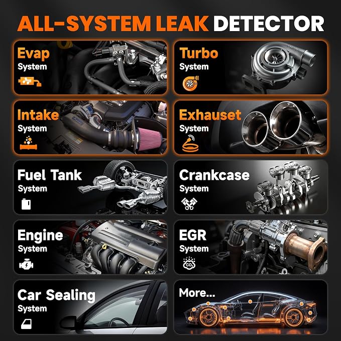 ANCEL S3000-US Smoke Machine Automotive Leak Detector - Image 2