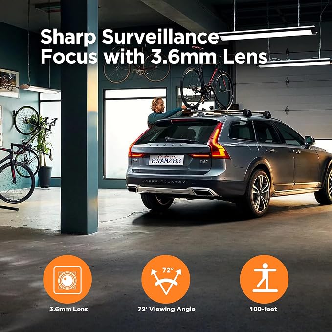 TIGERSECU 5MP Metal Long Range Security Camera - Image 4