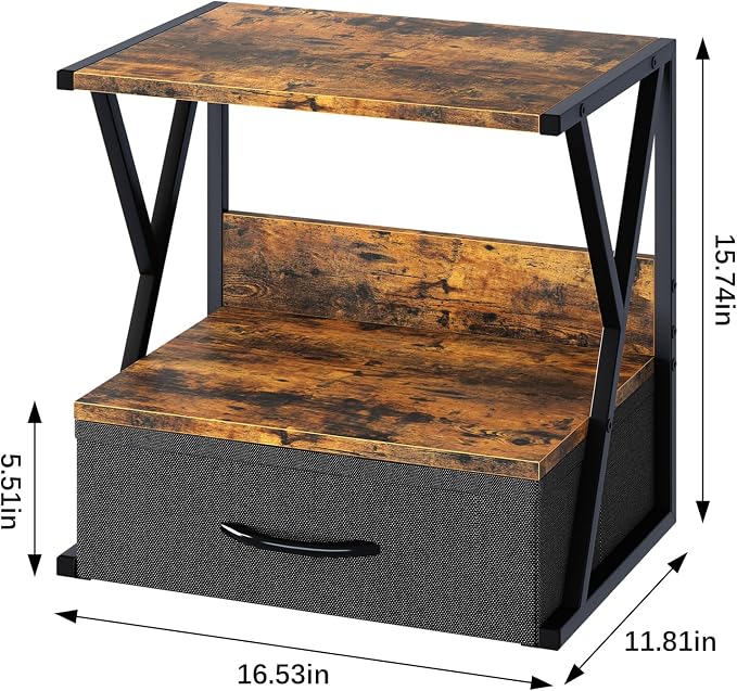 aboxoo Printer Stand for Desk - Image 3