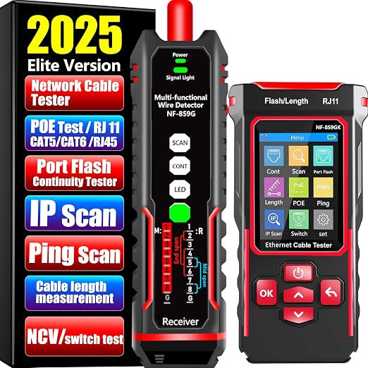 NF-859GK Network Cable Tester by ZHOUCENetworkCableTester