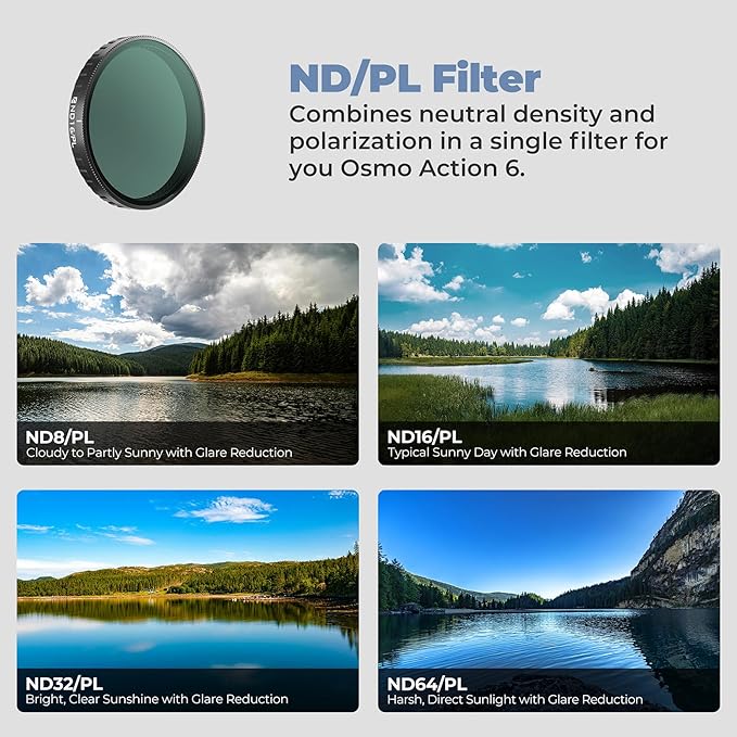 Freewell ND8/PL, ND64/PL Polarized Filter Set - Image 3