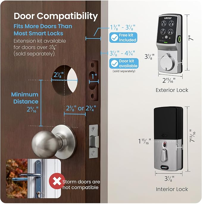 Lockly Secure Plus, Keyless Entry Door Lock, Smart Locks - Image 10