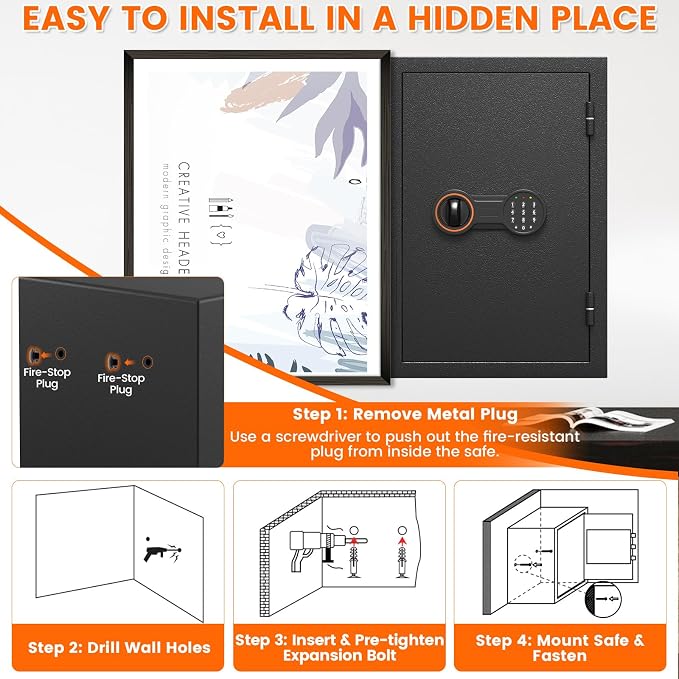2026 35-Min 1700°F Fire Proof Safe - Image 7