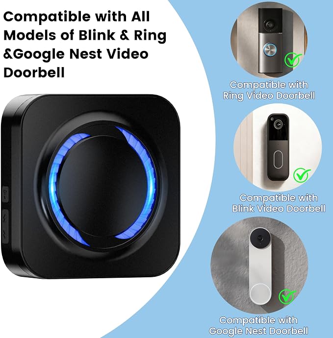 Smart WiFi Wireless Doorbell Chime - Image 2