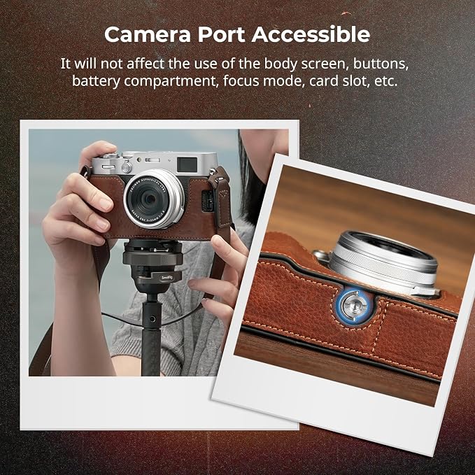 SMALLRIG X100VI Half Leather Case Kit - Image 4