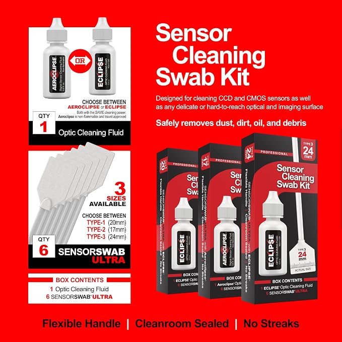 Sensor Cleaning Swab Kit - Image 2