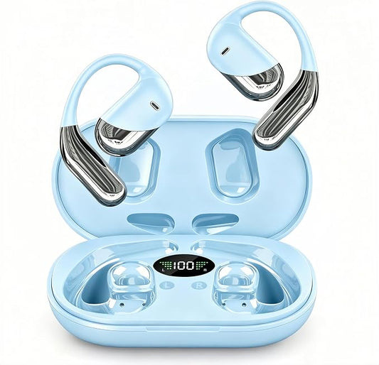 AI Open Ear Earbuds Translation Headphones, Real-Time 2-Way Language Translator by Unknown