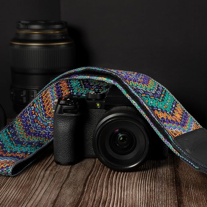 Camera Strap, Jacquard Weave 2" Shoulder Neck Straps - Image 4