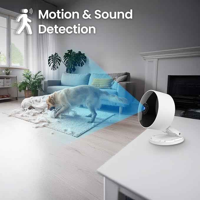 Feit Electric Indoor Security Camera, 2K WiFi Indoor Camera - Image 5