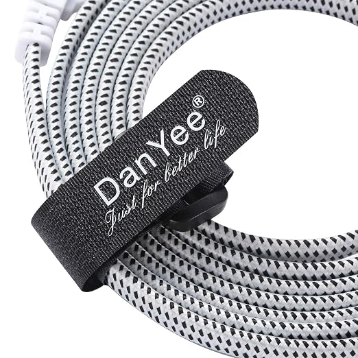 DanYee Cat 8 Ethernet Cable, Nylon CAT8 High Speed Professional Gold Plated - Image 6