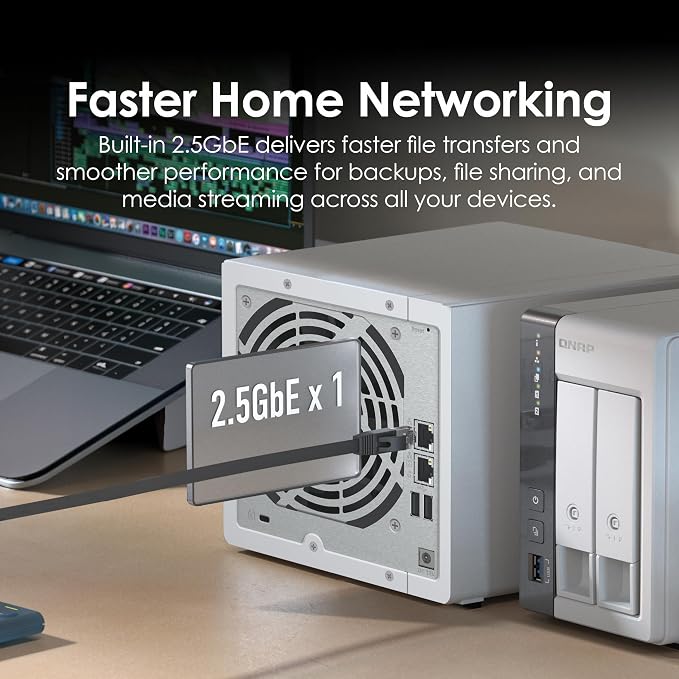 QNAP TS-433-4G-US 4 Bay NAS - Image 5