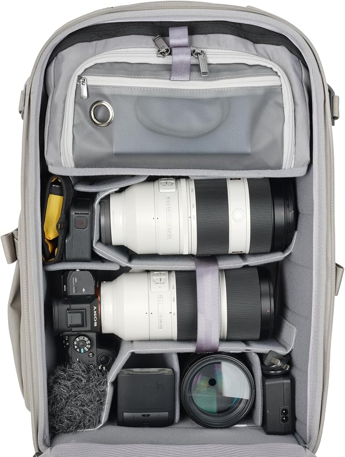 VANGUARD VEO Metro B30L Camera & Everyday Backpack – Fits 70–200mm Attached - Image 2