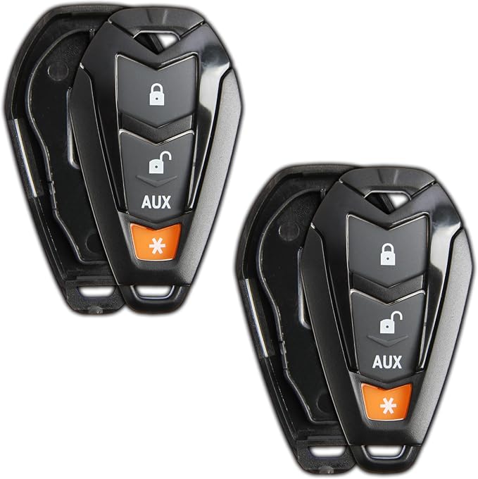 KeylessOption Keyless Entry Remote Control Starter Car Key Fob Case Shell Outer by KeylessOption