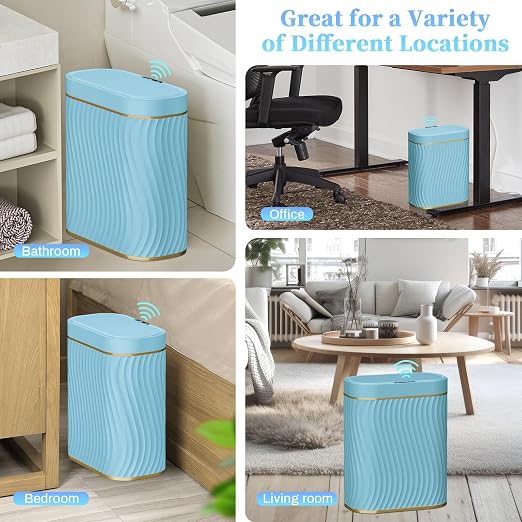 steo spce Bathroom Small Trash Can - Image 6