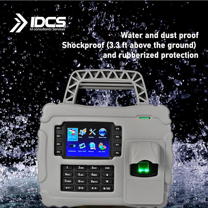 IDCS ZKTECO S922, 000 Fingerprints + ID Card, Portable Biometric - Image 2