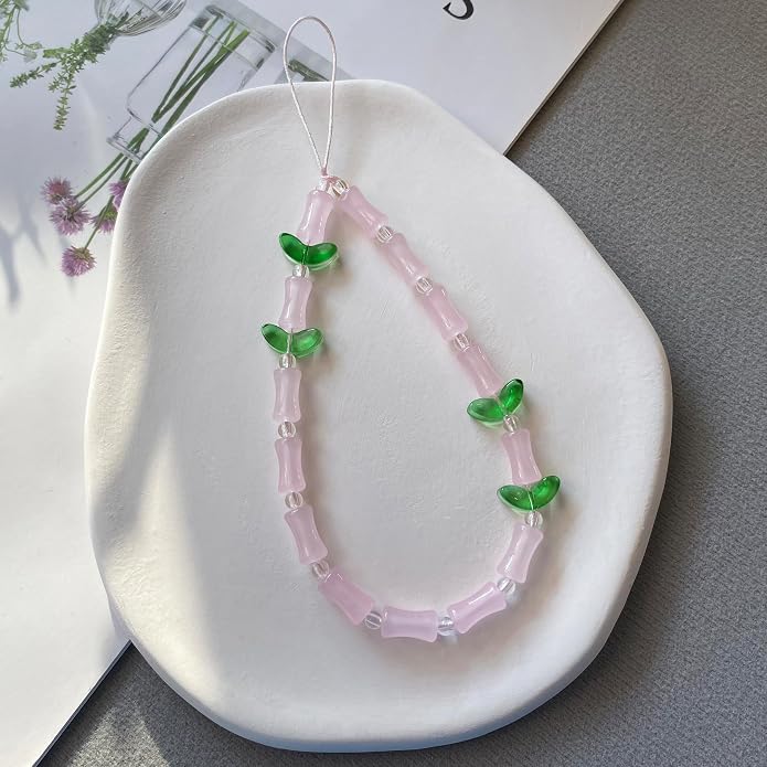 Phone Charm Strap Cute Phone Lanyard Wrist Strap Bracelet Accessories - Image 3