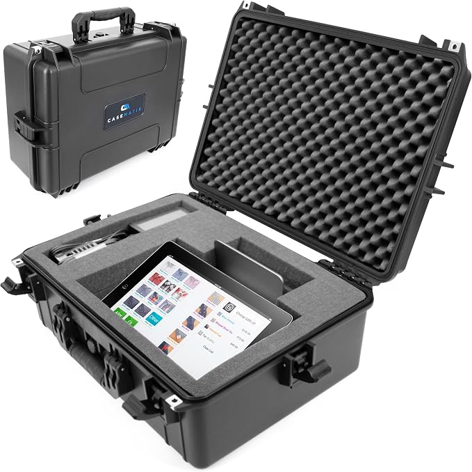 CASEMATIX IPX7 Waterproof Hard Case Compatible by CASEMATIX