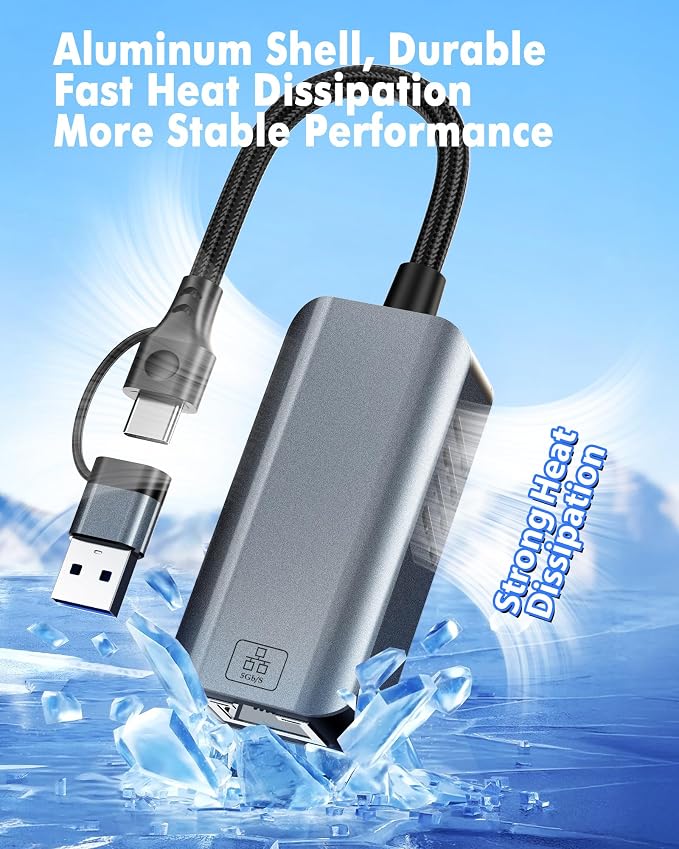 5gb USB to Ethernet Adapter - Image 5