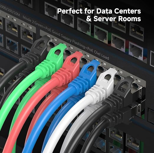 Cable Matters 10Gbps Snagless Long Shielded Cat 6A Ethernet Cable - 100ft - Image 8