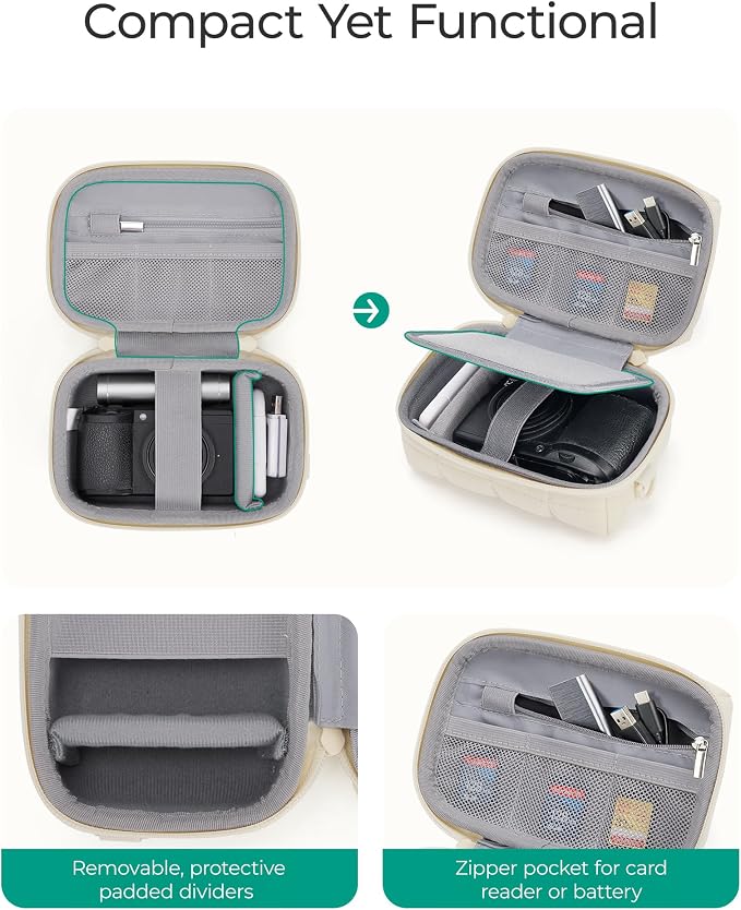BAGSMART Digital Camera Case, Protective Puffy Camera Case - Image 4