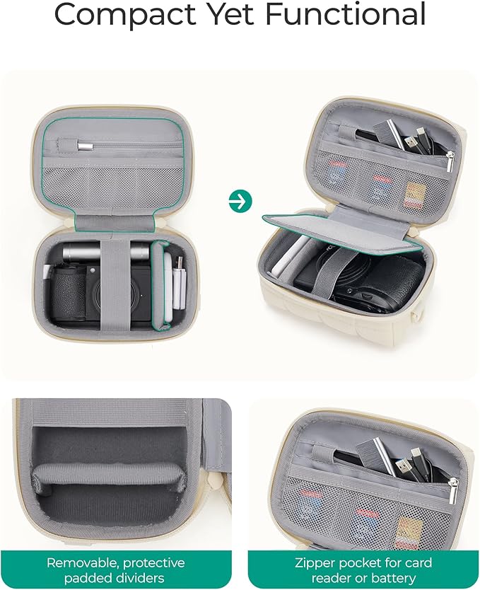 BAGSMART Digital Camera Case, Protective Puffy Camera Case - Image 4