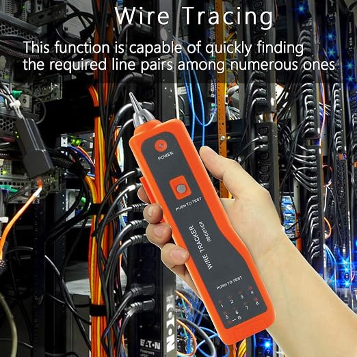 BOOGIIO Wire Tester RJ45 RJ11 Cable Tracker Line Finder Multifunction Wire - Image 5