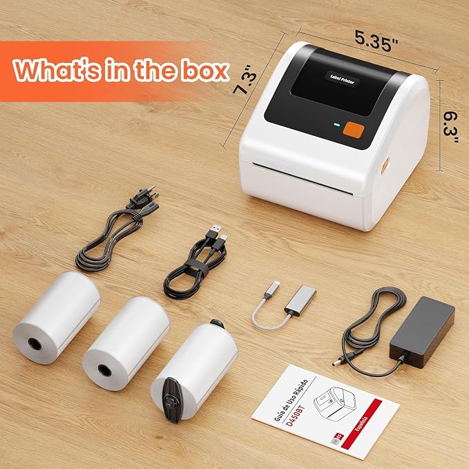 Bluetooth Shipping Label Printer - Image 9