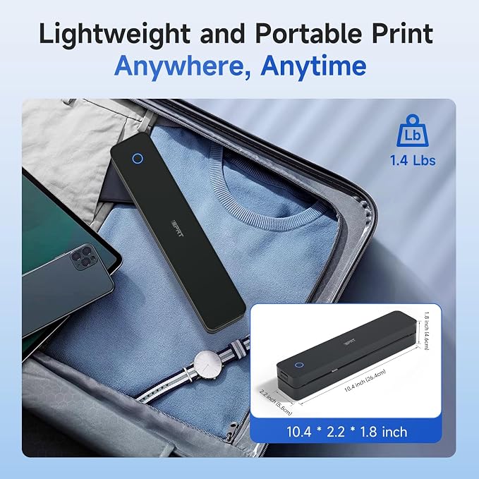 iDPRT Portable Thermal Printer, MT610 Pro Wireless - Image 5