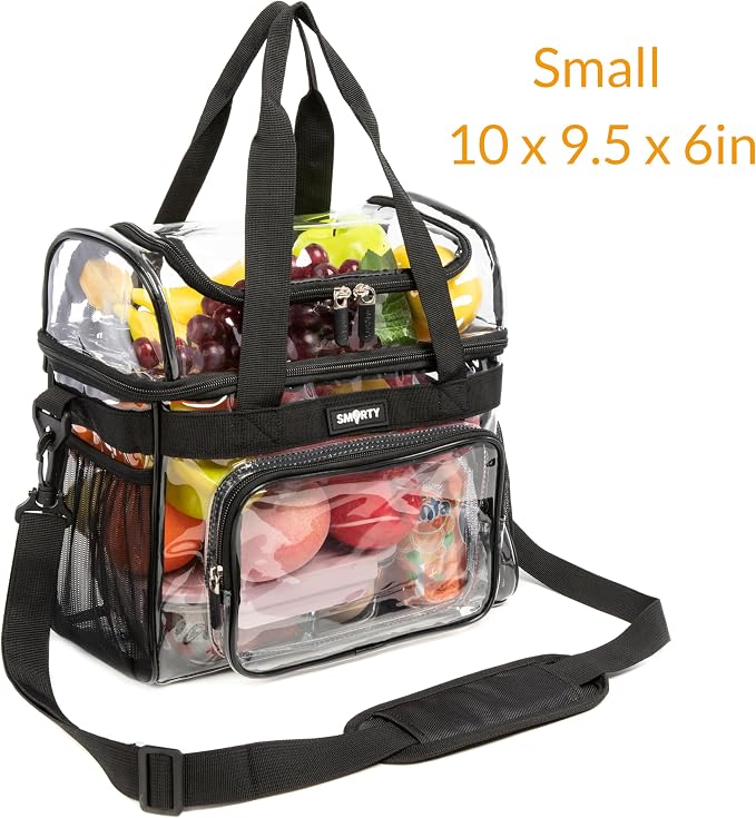 J.CARP Clear Bag Heavy Duty Backpack Durable Transparent See Through Bag - Image 3