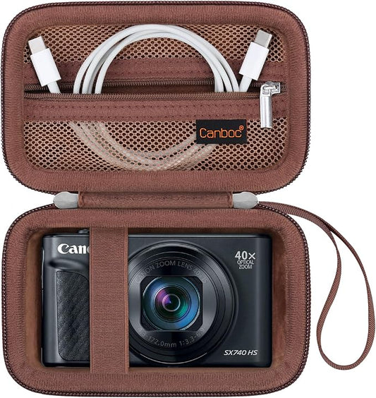 Canboc Carrying Case for Canon PowerShot SX740/ SX730/ SX720/ SX620/ G7X Mark by Canboc