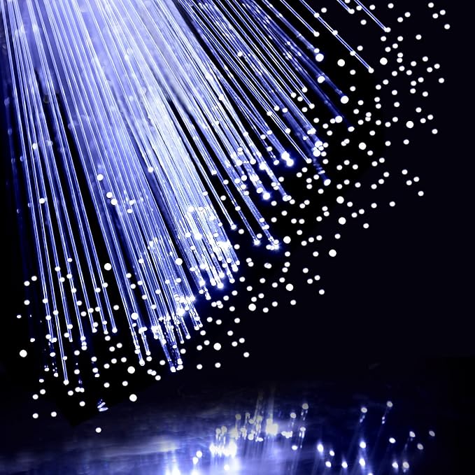 36 Pack White Glow Sticks Light Up Fiber Optic Stick Glow Wands Bulk - Image 5