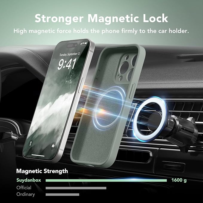 Magnetic for iPhone 15 Pro Case, Compatible - Image 3
