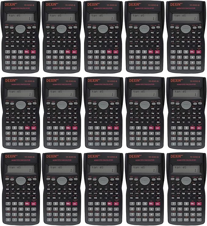 16 Pack 2 Line Engineering Scientific Calculator, Basic Construction by YUQILIN