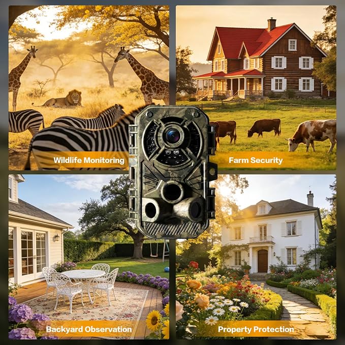Trail Camera 32MP 2.7K, Mini Game Camera - Image 8