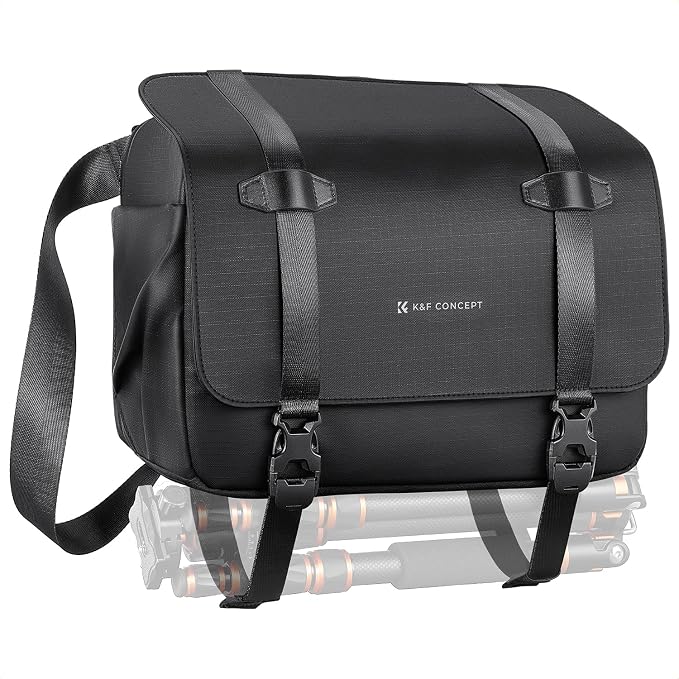 K&F CONCEPT Camera Sling Bag, Waterproof Crossbody Shoulder DSLR/SLR/Mirrorless by KFCONCEPT