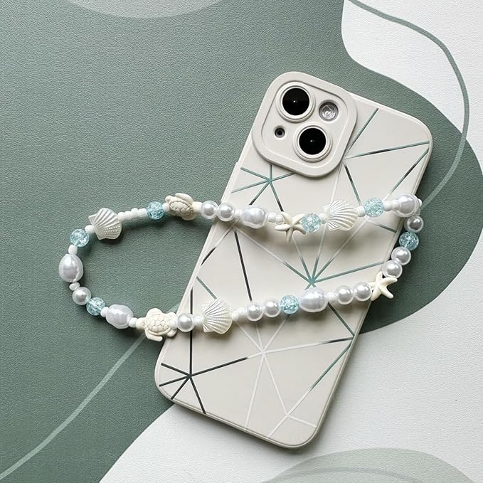 Cute Beaded Camera Wrist Strap for Phone, Digital Camera Charm Lanyard - Image 4