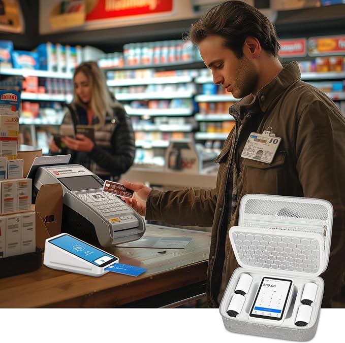 COMECASE Case Compatible with Square Terminal Credit Card Reader, Mobile POS - Image 8
