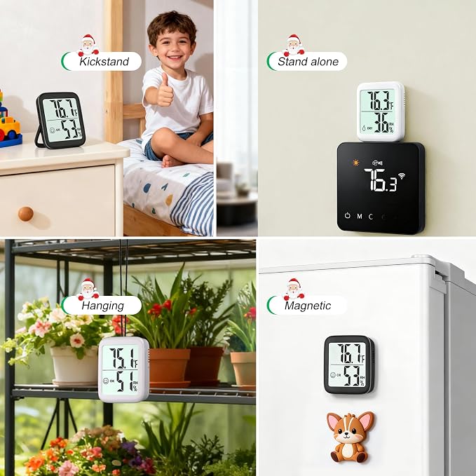 Antonki 2 Pack Room Thermometer - Image 6