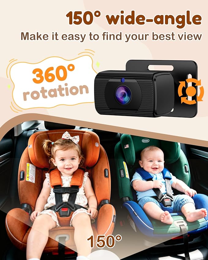 Rohent Baby Car Camera HD 1080P - Image 5