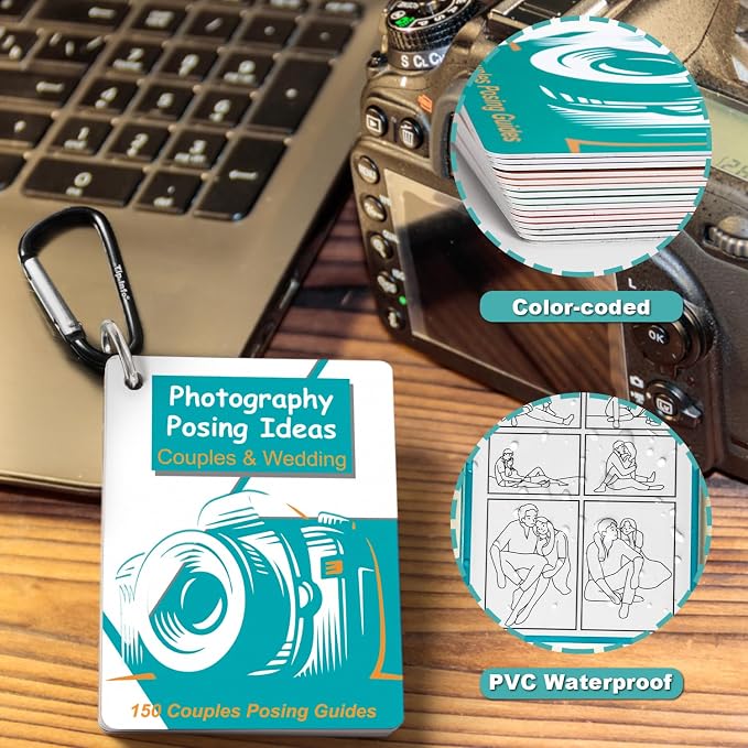 Photography Accessories 150 Pose Ideas, Photographer Gifts Digital Camera - Image 9