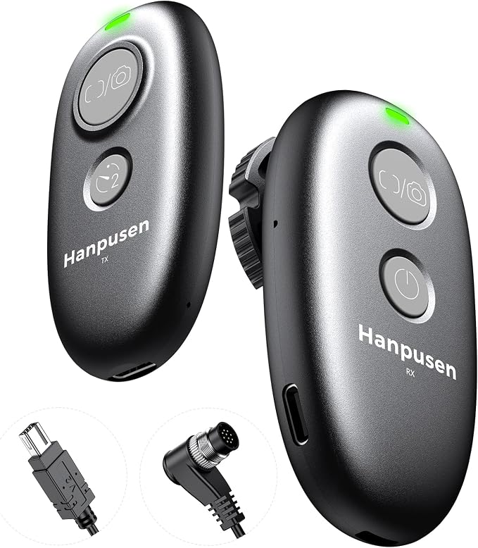 for Nikon Camera Rechargeable Remote Shutter Release by HANPUSEN